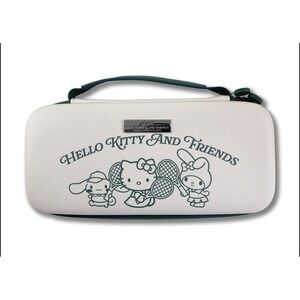 Nintendo Switch Case Hello Kitty‎ Tennis Hard Case NWT